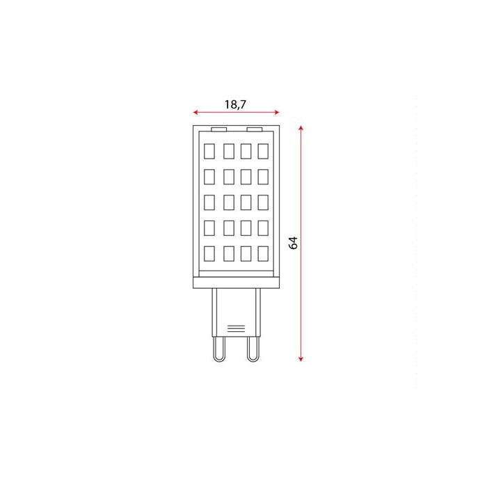 RUM-LUX | LED-G9TC-64XLED-8W CB | led-g9tc-64xled-8w_cb_[r001].jpg